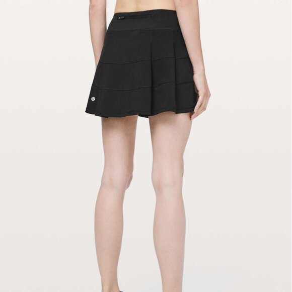Lululemon Pace Rival Skirt (Tall) *4-way Stretch 15" Black (Second Release) - Picture 1 of 10
